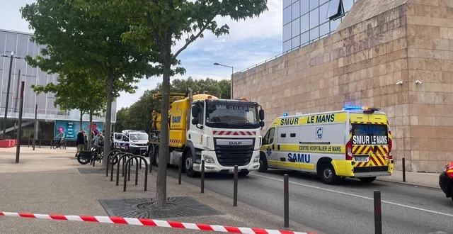 photo  l’accident s’est produit vers 10 h 50 ce mardi 26 août 2025.  &copy;  le maine libre 