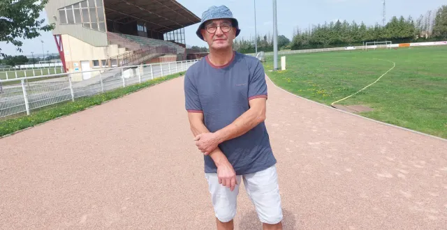 photo  jean-françois couprit, entraîneur au bayard d’argentan, souhaite démarrer une section d’athlétisme dans la commune.  &copy;  ouest-france 