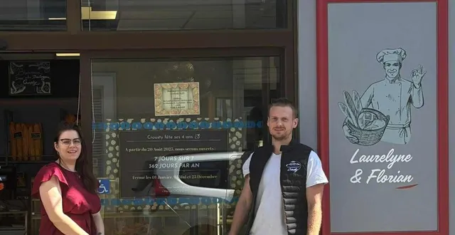 photo  laure lyne rocheteau et florian giraudeau.  &copy;  le maine libre 