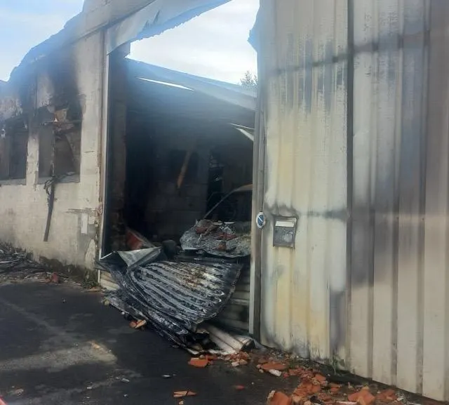 photo candé, le 27 août 2025. un homme a été victime de brûlures superficielles.  ©  co