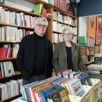 photo  frédérique mignon et pascale chassang, les gérants de la librairie sans nom, ont annoncé la fermeture de leur boutique, rue nationale au mans. mais pas la fin de leur activité. 