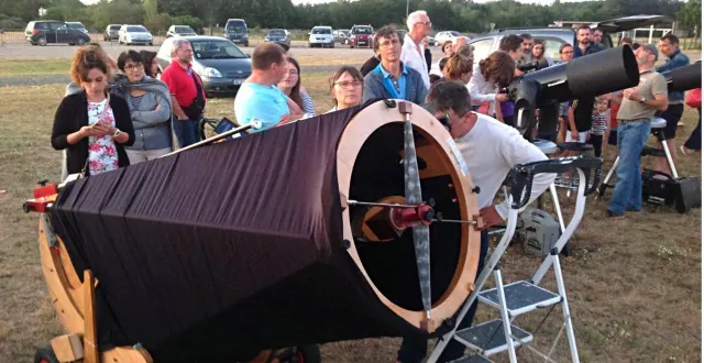 photo  la nuit des étoiles devait avoir lieu ce jeudi 28 août 2025 au manoir de la cour à asnières-sur-vègre.  &copy;  astronature 