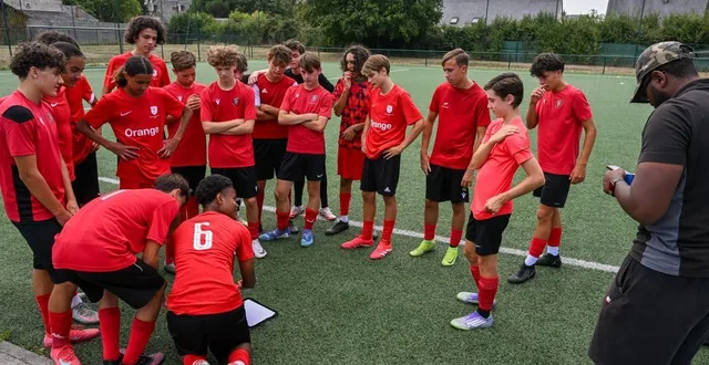 photo  reprise de l’entraînement des u16 et u17 au sca.  &copy;  laurent combet 