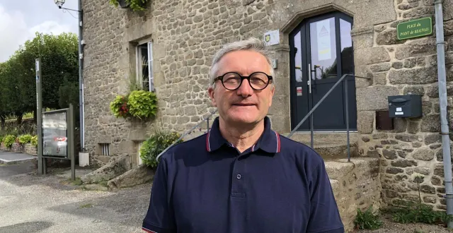 photo  fabrice radigue, actuellement 1er adjoint chargé des finances, se présente pour devenir le prochain maire de lonrai, dans l’orne.  &copy;  ouest-france 