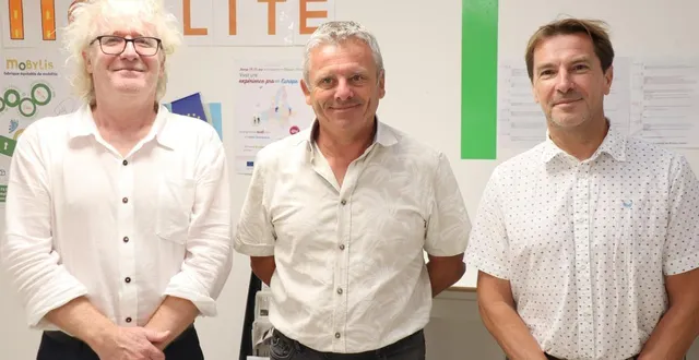 photo  yannick lerestif, ex-directeur de la mission locale des jeunes du bocage ; laurent jumeline, président de la mission locale et rodolphe joigne, nouveau directeur.  &copy;  ouest-france 