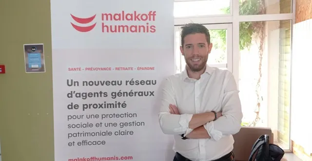 photo  julien combe, un des premiers agents généraux du nouveau réseau de malakoff humanis.  &copy;  ouest-france 