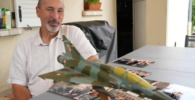 photo  josé souvignet dans son jardin à mulsanne, en sarthe, se remémore ce 30 août 1995, où sa vie de militaire a basculé dans une captivité de 104 jours aux mains des serbes de bosnie.  &copy;  photo : ouest-france 