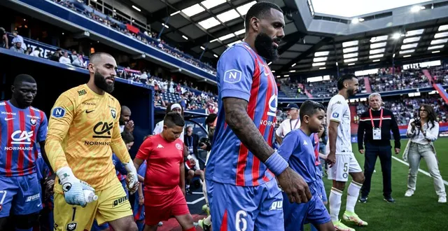 photo  le sm caen de yann m’vila doit relever la tête, vendredi 29 août 2025 (19 h 30), face à fleury 91.  &copy;  martin roche, ouest-france 