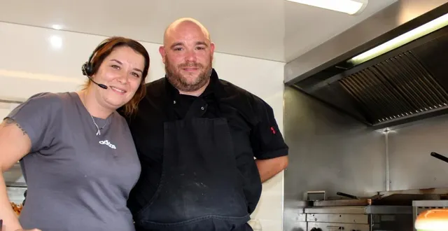 photo  déborah demeulester et christopher duboil.  &copy;  le maine libre 