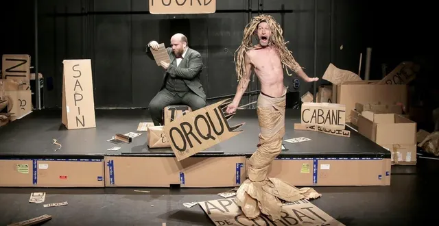 photo  la pièce les gros patinent bien, molière 2022 du meilleur spectacle de théâtre public, sera à la ferté-bernard le 25 mars 2026.  &copy;  les gros patinent bien 