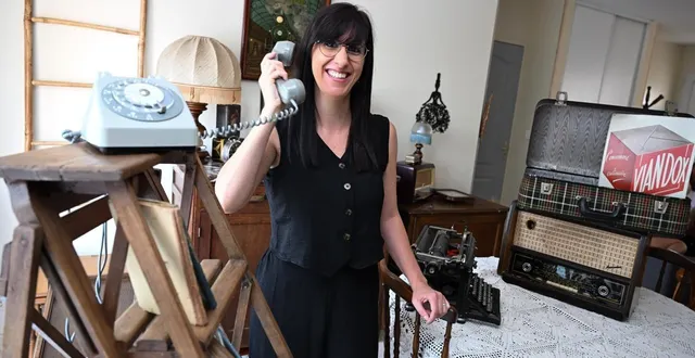 photo  chavagnes-les-eaux, terranjou, le 16 août 2025. jessica leroy a créé son site de brocante en ligne, jessi brocante, en 2023.  &copy;  co – josselin clair 