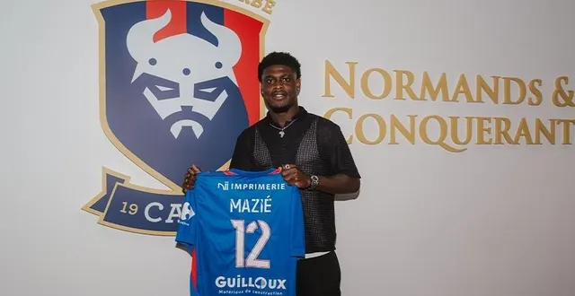 photo  williams mazié est caennais.  &copy;  théo hamel / sm caen 