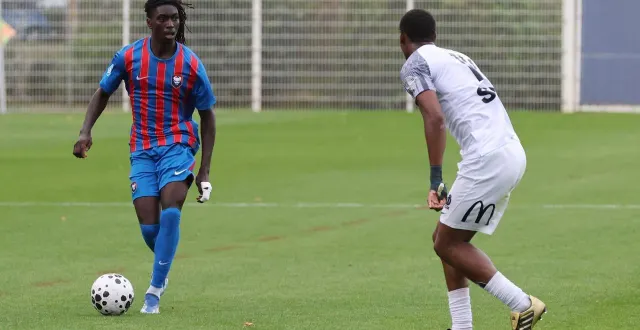 photo  djulys gomis et la réserve du sm caen ont perdu, mais n’ont pas démérité.  &copy;  marc olejnik 
