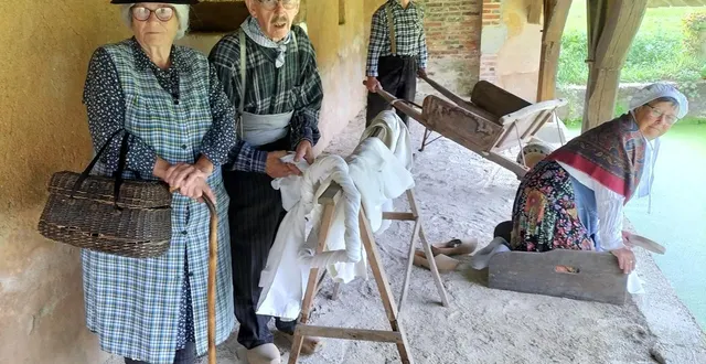 photo  norine et augustin reconstituent des scènes désopilantes. à consommer sans modération.   &copy;  le maine libre 