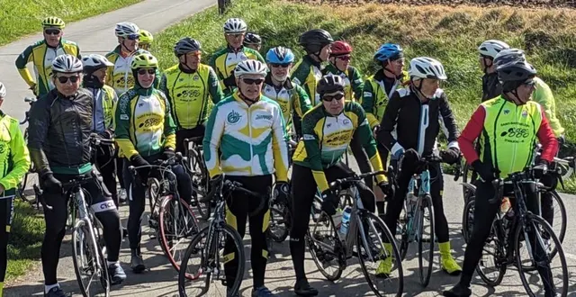 photo  lors du repérage des circuits vélo au printemps dernier.  &copy;  co 