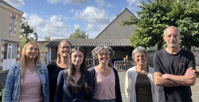 photo  l’équipe enseignante de l’école primaire notre-dame : vanessa hilarus, chef d’établissement, à gauche.  &copy;  co 