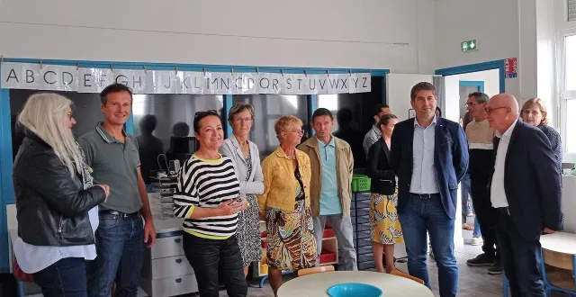 photo  une visite de l’établissement a été organisée en présence des élus et du public.  &copy;  ouest-france 