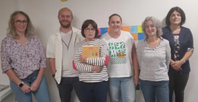 photo  les enseignants de maternelle de l’école edgar-degas.  &copy;  ouest-france 