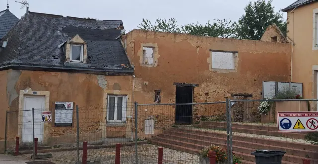 photo  les travaux ont débuté au 24 bis et ter, rue saint-rigomer.  &copy;  ouest-france 