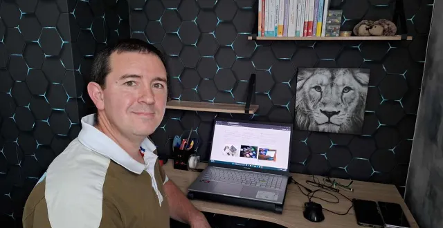 photo  guillaume rouas propose ses services à destination des petites et moyennes entreprises, des associations et des particuliers.  &copy;  ouest-france 