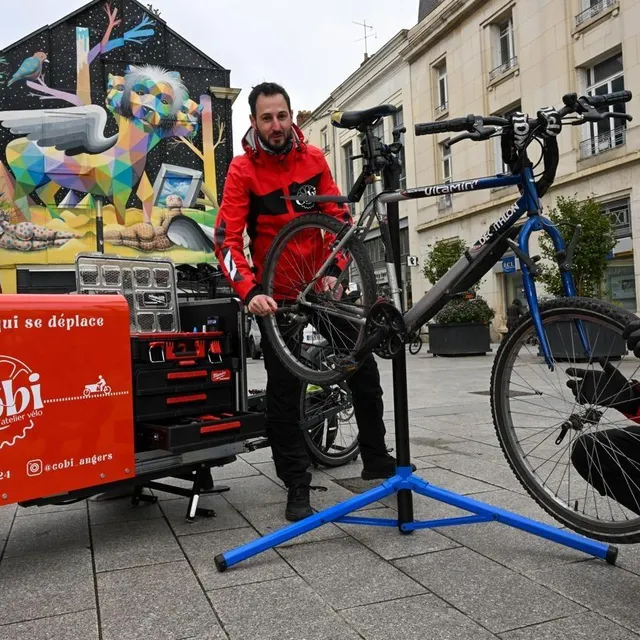 photo luigi et kevin moreau, fondateurs de cobi.  ©  co - laurent combet