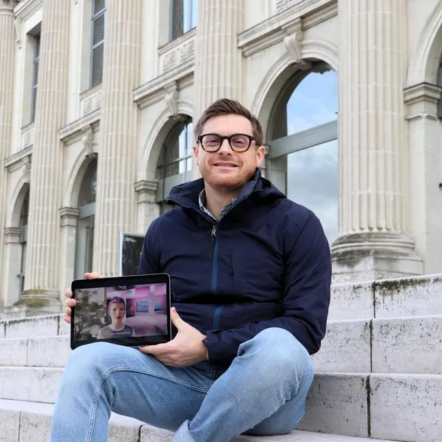 photo originaire de la région parisienne, alexandre laidet est fier d’avoir installé son entreprise à saumur.  ©  archives co