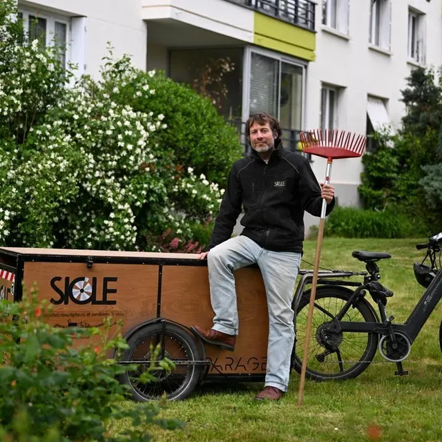 photo eddie pineau a fondé sicle avec matthieu courbet et vincent chevalier.  ©  co - josselin clair