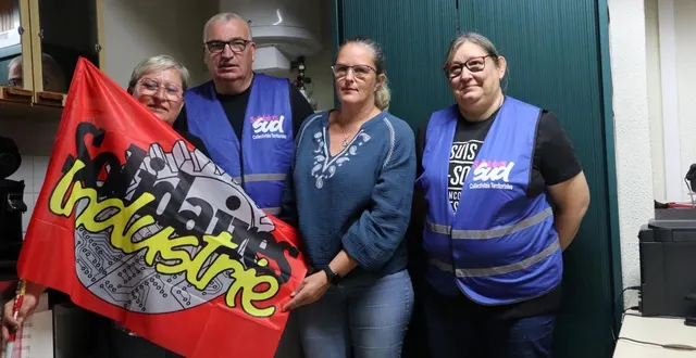 photo  le syndicat sud appelle à manifester dans les rues de sablé-sur-sarthe, mercredi 10 septembre 2025, à partir de 10 h.  &copy;  ouest-france 