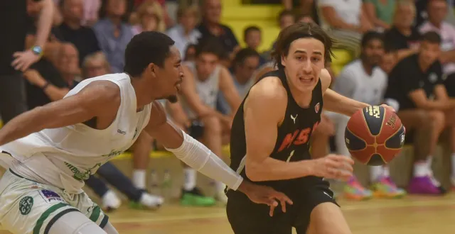 photo  bastien grasshoffa montré de belles choses face à limoges.  &copy;  ouest-france 