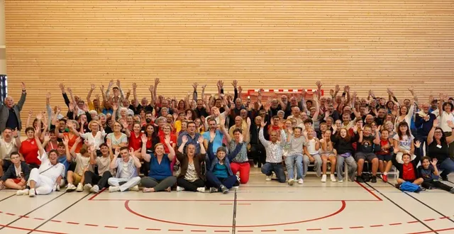 photo  la photo des bénévoles du forum des associations 2024.  &copy;  co 