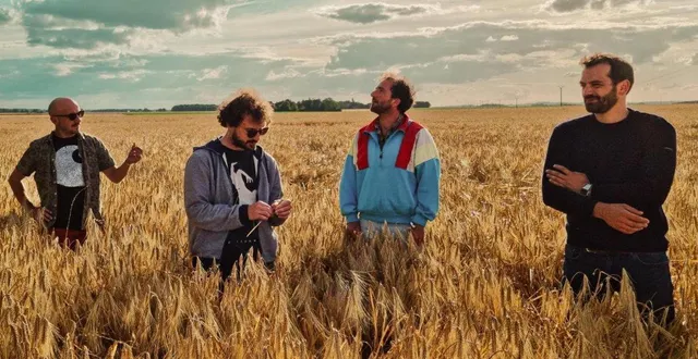 photo  les quatre musiciens du groupe le crapaud et la morue.  &copy;  le crapaud et la morue 