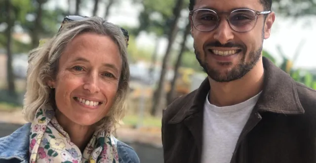 photo  céline lagrais, directrice sur le départ, et sabri abed, qui assure l’intérim à la tête de l’établissement public de santé mentale de la sarthe, en lien avec philippe paret, directeur de l’epsm de vendée.  &copy;  ouest-france 