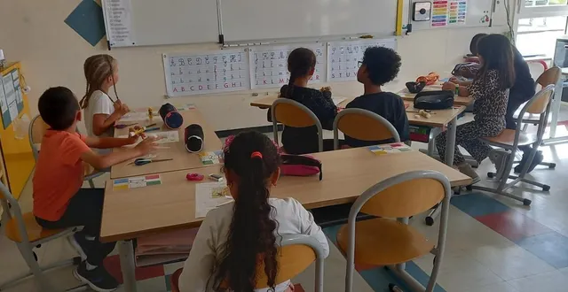 photo  776 enfants sont inscrits dans les trois écoles primaires de coulaines pour cette rentrée 2025.  &copy;  le maine libre 