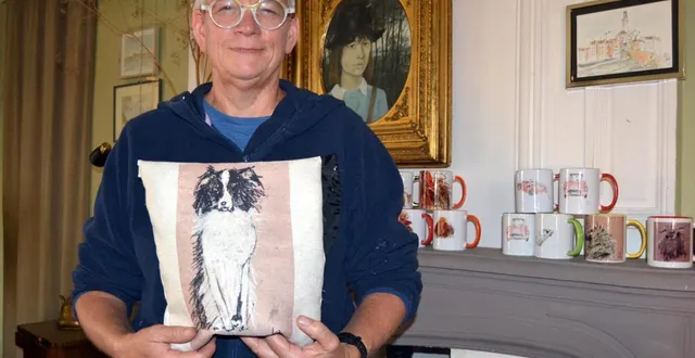 photo  katrin va désormais se consacrer uniquement à l’art.   &copy;  le maine libre 