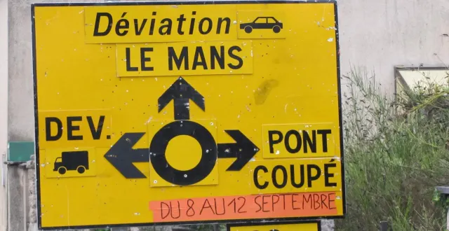 photo  le pont de noyen-sur-sarthe, qui relit la commune au rond-point de la route de la suze-sur-sarthe, sera coupé cinq jours entre le lundi 8 et vendredi 12 septembre. des déviations seront mises en place afin de faciliter la circulation des usagers. les rues étroites du village recommandent la plus grande prudence lors du croisement entre véhicules.  &copy;  ouest-france 