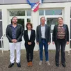 photo  de gauche à droite : fabien viviant, secrétaire général ; anne-laure girault, directrice ; fabien courcier, principal adjoint et hélène troadec, conseillère principale d’éducation. 