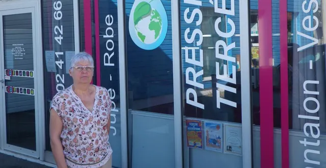 photo  marie-claire chatelain fermera le pressing le 27 septembre.  &copy;  co 