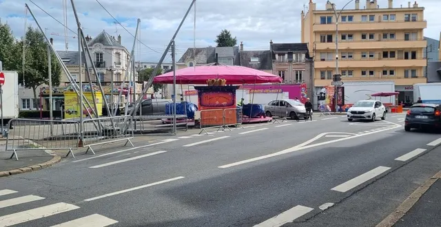 photo  la foire aux oignons prendra place avenue de la libération le vendredi 5 septembre 2025.  &copy;  le maine libre 