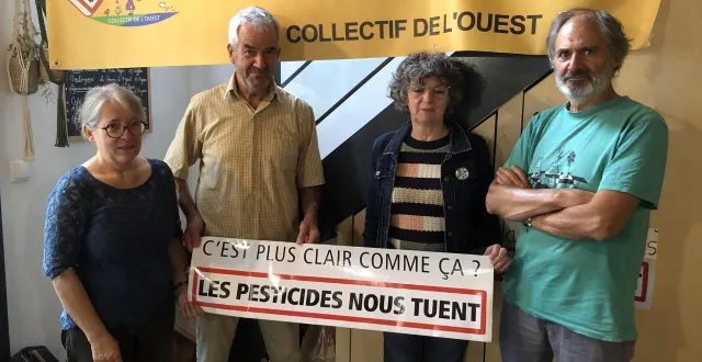 photo  le collectif soutien aux victimes des pesticides agit également en maine-et-loire.  &copy;  ouest-france 