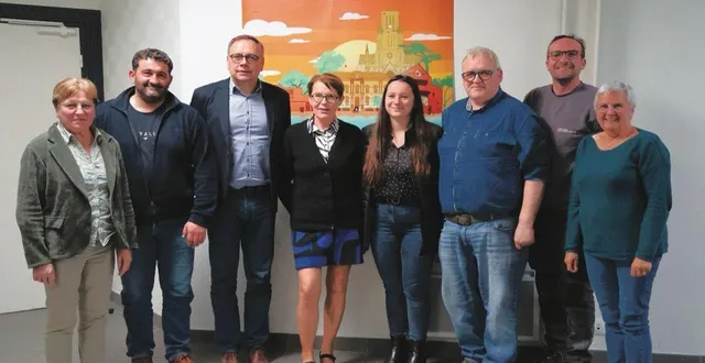 photo  le maire, les élus et les artisans boulangers sont dans les préparatifs de la fête du pain, une manifestation très attendue.  &copy;  co 