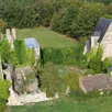 photo le château de la buzardière, bien qu’en ruines, est privé et n’est pas accessible aux visiteurs.