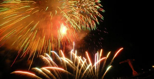 photo  des feux d’artifice seront tirés dans le ciel de la sarthe ce  &copy;  archives presse océan - nathalie bourreau 