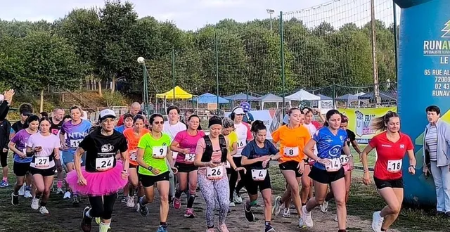 photo  c’est l’équipe des drôles de dames qui l’emporte au final avec 152 tours réalisés lors de cette 10e édition.  &copy;  le maine libre 