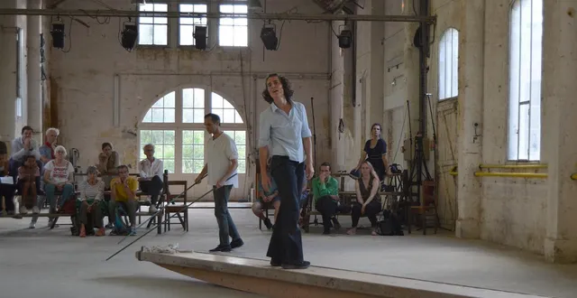 photo  le spectacle danse contemporaine « babbling brooke », de retour, ce dimanche 7 septembre à 16 h, aux moulins de paillard, à poncé-sur-le-loir,  &copy;  ouest-france 