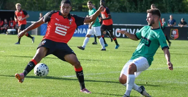 photo  l’us alençon a décroché son premier succès de la saison, sur le terrain de la réserve du stade rennais.  &copy;  jocelyne régent 