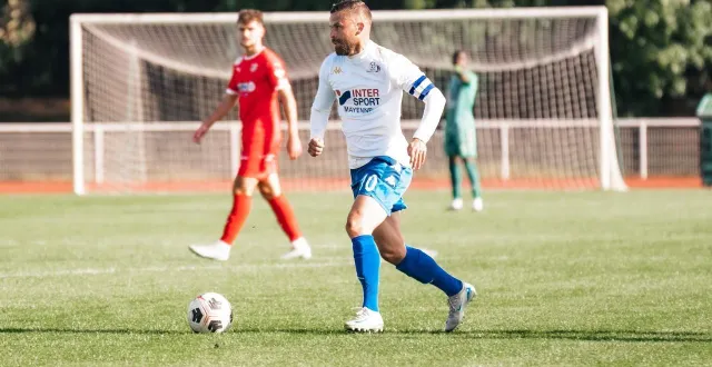 photo  simon veillard, auteur d’un doublé sur coup franc.  &copy;  noah gilles 