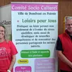 photo amélie cawet et yvon daguet, coprésidents du comité socio culturel de domfront-en-poiraie, très satisfaits de cette belle journée de rencontres entre le public et les associations.