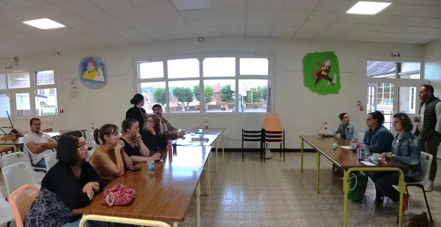 photo  avec dix-sept membres, il y a bien longtemps que l’association des parents d’élèves n’avait pas connu une telle mobilisation.  &copy;  ouest-france 