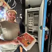 photo  après avoir racheté les distributeurs de pizza de l’asporto, maxime leblanc va en installer un nouveau à damigny. car les machines cartonnent, selon lui. 