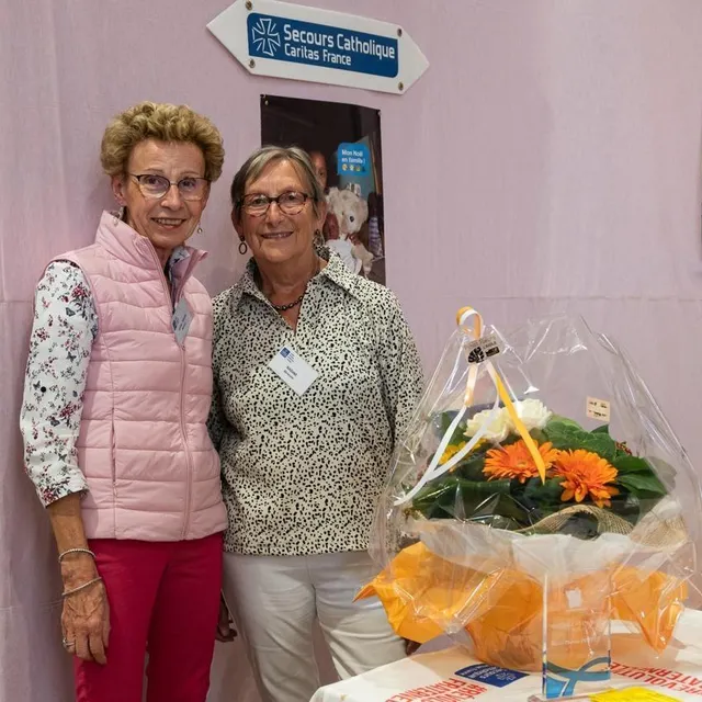 photo marie-thérèse portet, du secours catholique, élue bénévole de l’année.  ©  ouest-france
